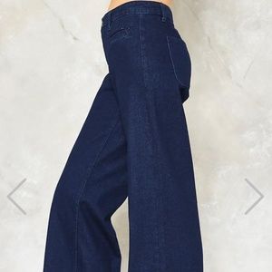 Nasty Gal, Rockn Rev Wide Leg Jean